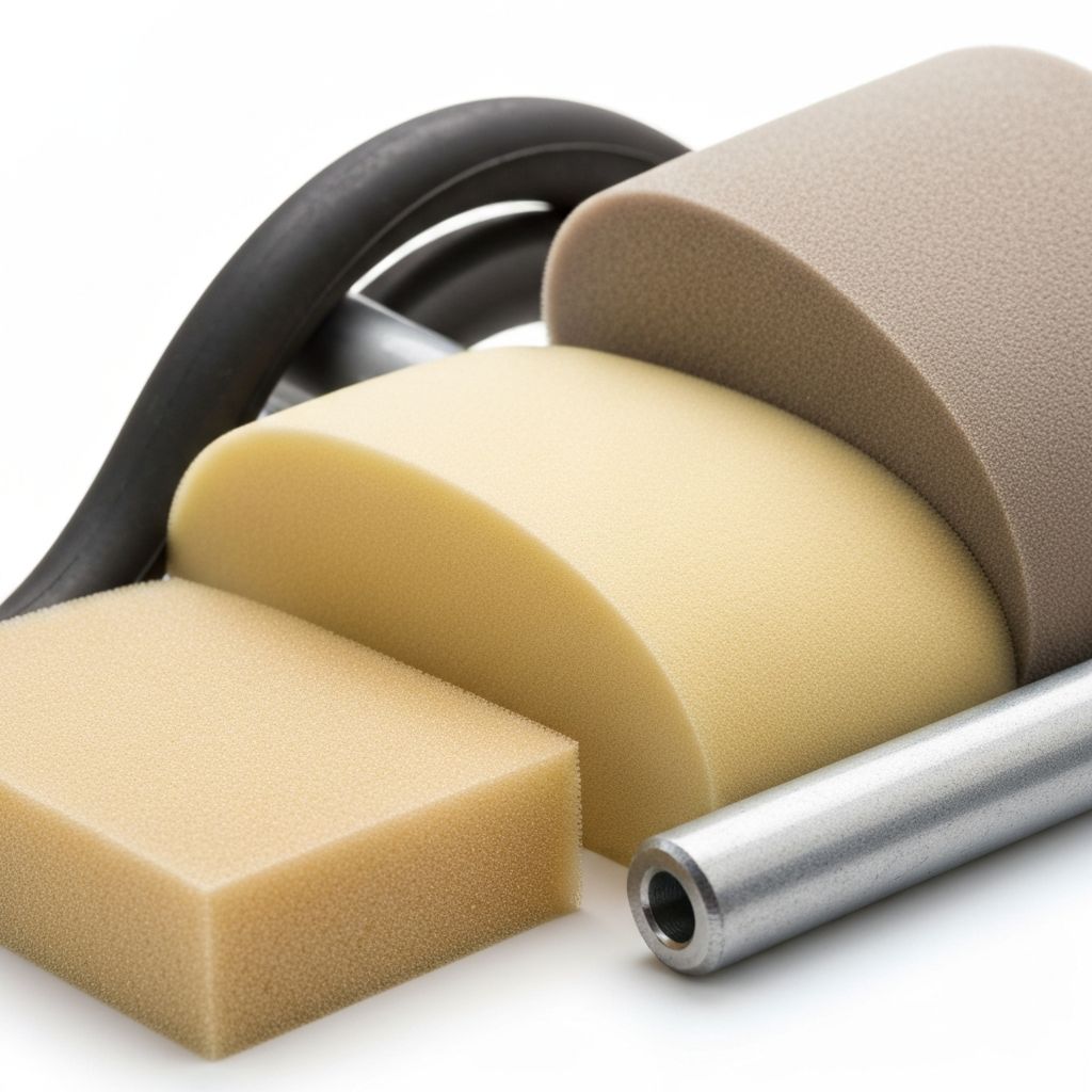 Materialien von Sportzubehör